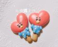 手作BT21造型馬林糖口糧棒